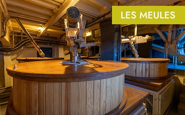 les meules de pierre